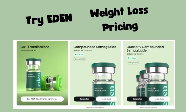 pricing on eden's weight loss medications